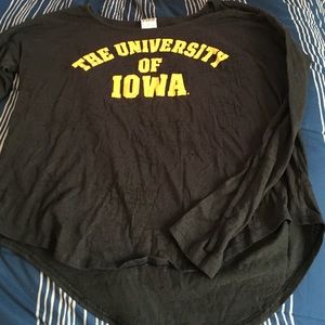 PINK Victoria secret top. Iowa Hawkeyes