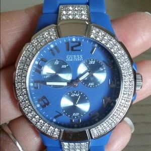 Blue Guess Watch