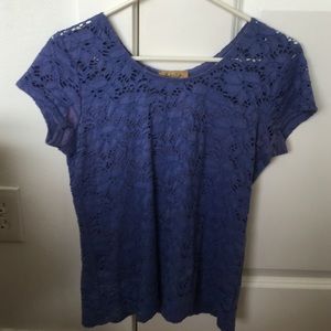 Peck and Peek Lacey Short Sleeve