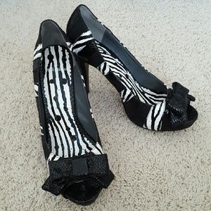Part Classy, Part Sassy Zebra Pumps