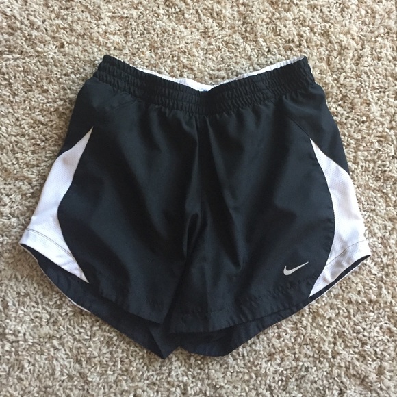 Never worn Black Nike running shorts size XS