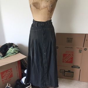 Free people maxi skirt