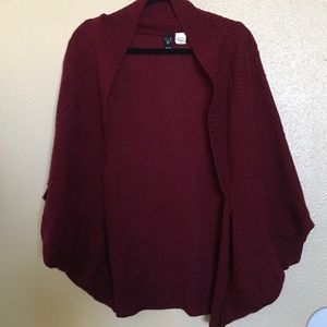 Maroon Cardigan