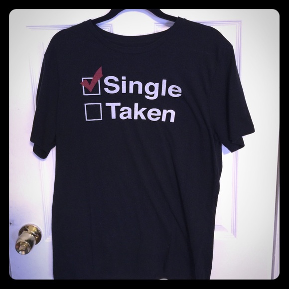 Single taken tee shirt