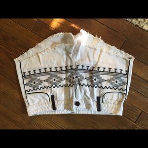 Tribal print shorts