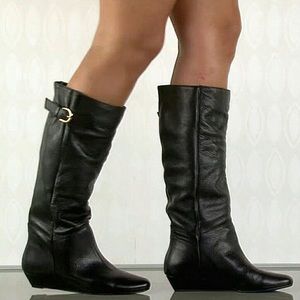 Steve Madden - Intyce Black Boots 6