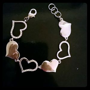 Guess heart link bracelet