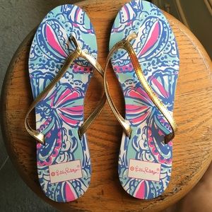 Lilly Pulitzer for Target Flip Flops