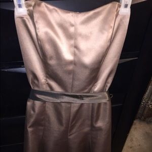 Late' short braids maid gown