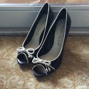 White House Black Market Wedge Heels