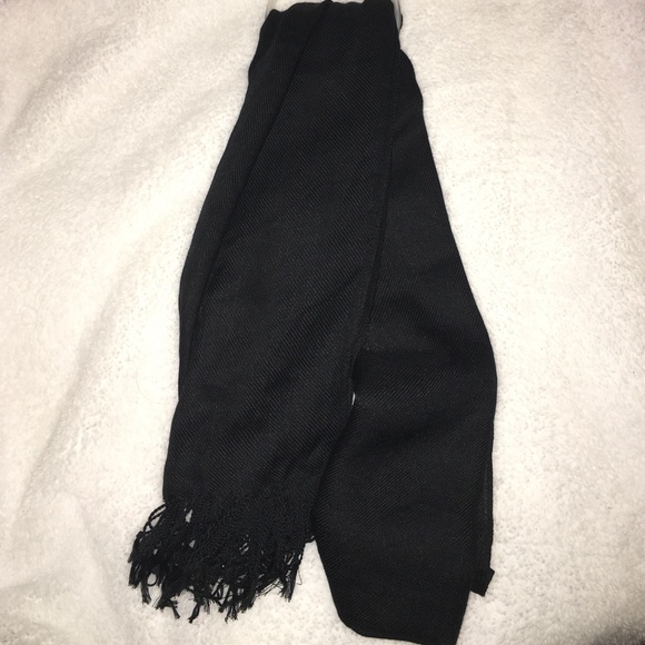 Long Black Scarf
