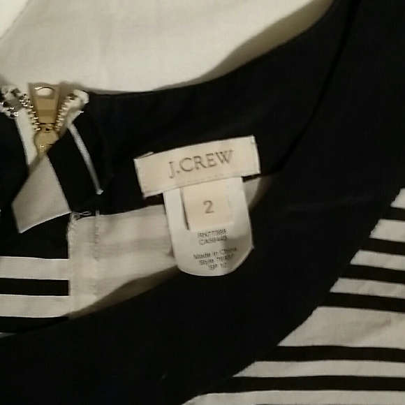 J Crew Silky Shift Dress 3/4 slreve