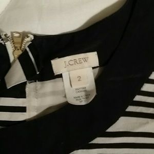 J Crew Silky Shift Dress 3/4 slreve