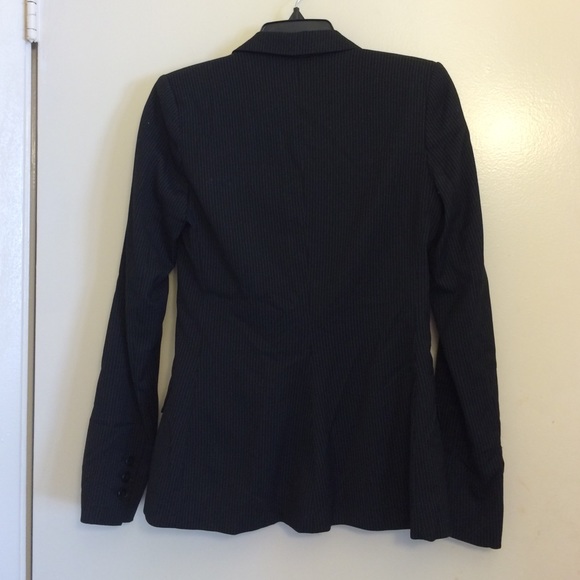 Black pinstripe blazer - Picture 3 of 3