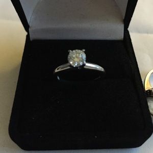 Real natural Diamond half carat Ring.