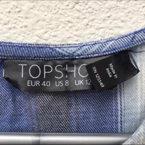 TOPSHOP PLAID DRESS - Picture 3 of 3