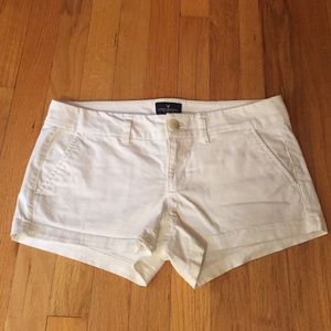 AEO White Shorts