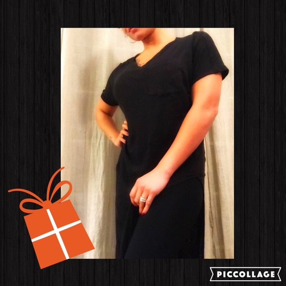 Tee Dress with side slit - NWOT - Picture 3 of 3