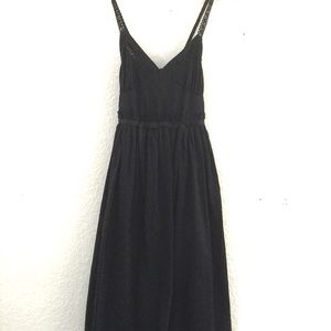 Urban Outfitters sleeveless black full dress