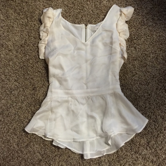 Isabel Lu peplum top