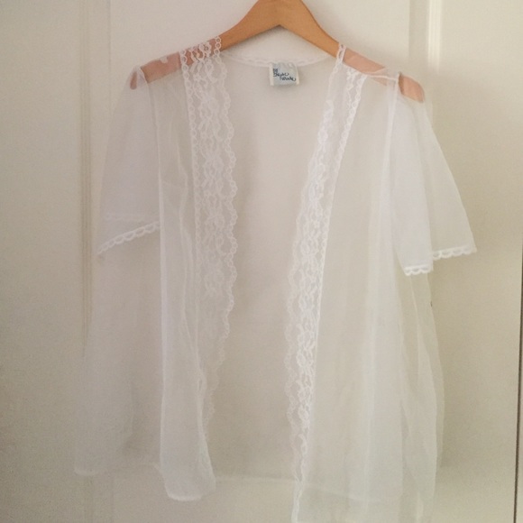 Vintage sheer cover up