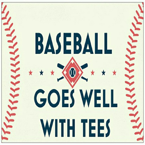 Take me out to the ballpark in my tee