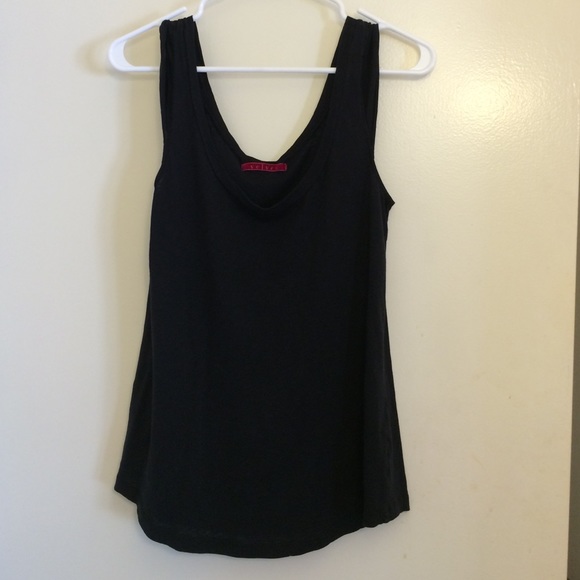 Velvet sleeveless tank top - Picture 1 of 2