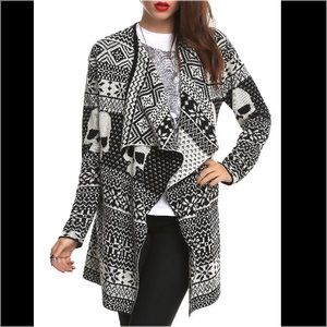 Iron Fist skull cardigan 💀