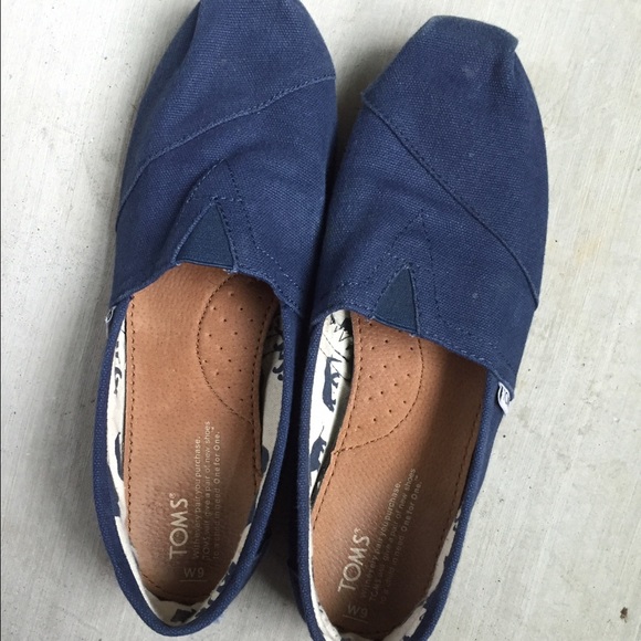 Toms Navy Blue 9