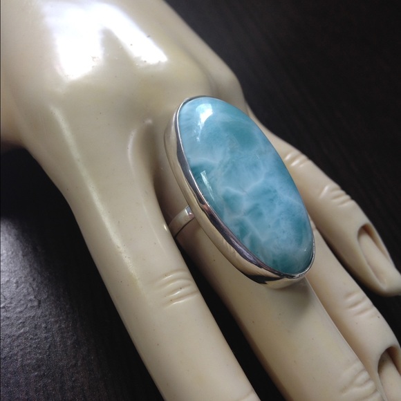 Jewelry - Larimar Sterling Silver .925 Ring