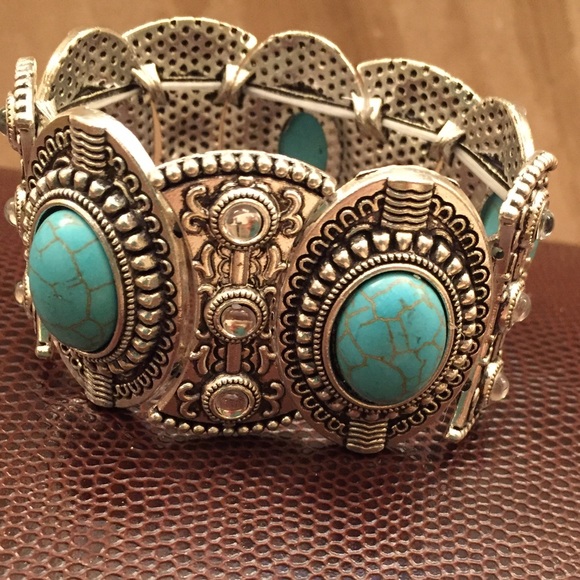Tibetan silver bracelet - Picture 2 of 2