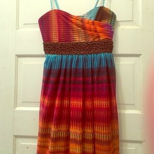 Sundress M like new colorful
