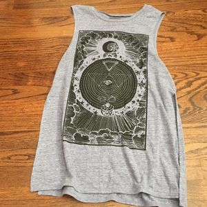 Graphic tank top