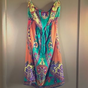 Vibrant summer dress