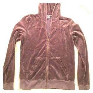 Juicy Couture jumpsuit jacket / hooded sweatshirt