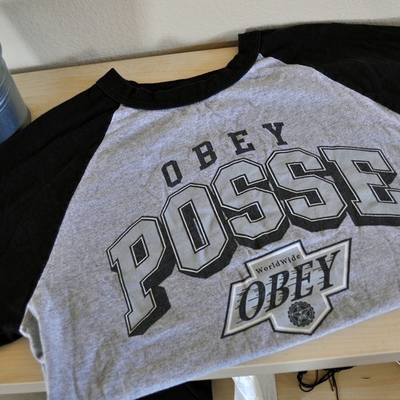 Obey Baseball Tee