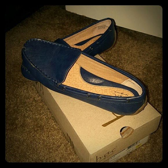 B.O.C. Navy Blue Loafers