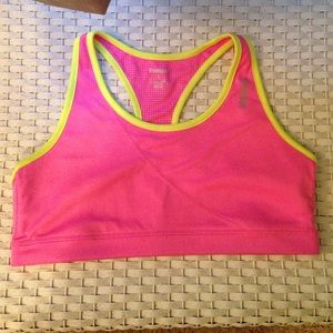 Pink Reebok Sports Bra