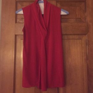 Candid Soul red tie blouse