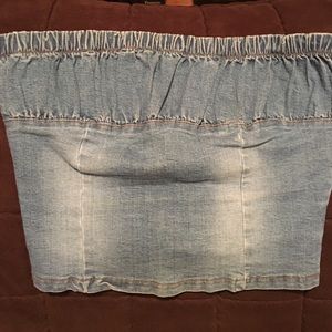 JEAN TUBE TOP