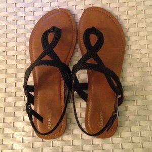 Merona braided sandals.