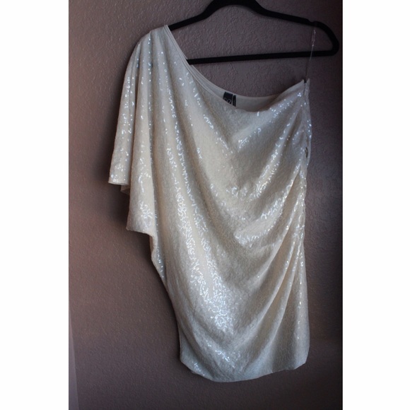 Windsor clear sequin dress