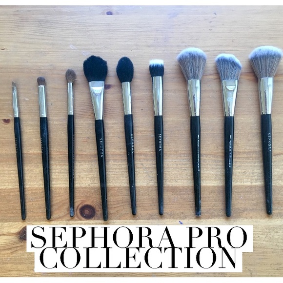 9 SEPHORA PRO Brushes
