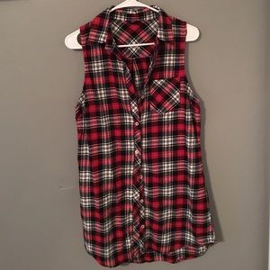FOREVER21 Plaid button down