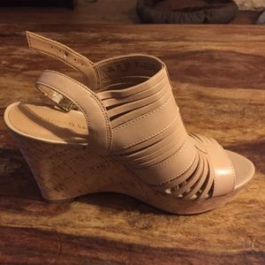 Nude Franco Sarto wedges