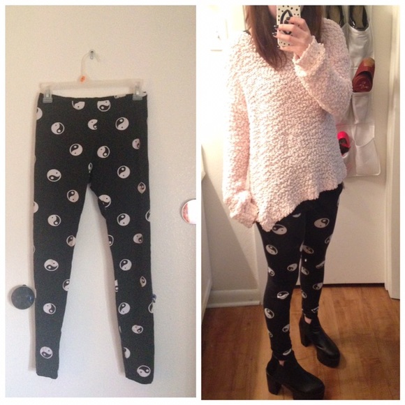 See you Monday yin yang leggings
