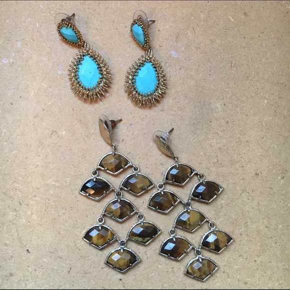 Kendra Scott Statement Earring Set