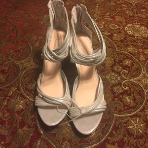 Gianni Bini Silver Sandals
