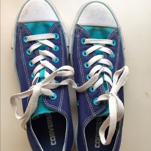 Navy & Blue Converse
