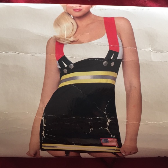 Women's fire fighter costume